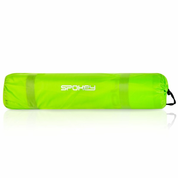 Самонадувний мат з подушкою Spokey SAVORY PILLOW, салатовий