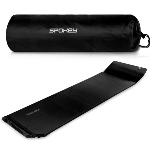 Самонадувний мат з подушкою Spokey SAVORY PILLOW, чорний