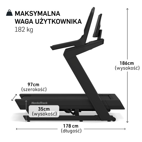 Бігова доріжка NordicTrack X16 (NTL29225)