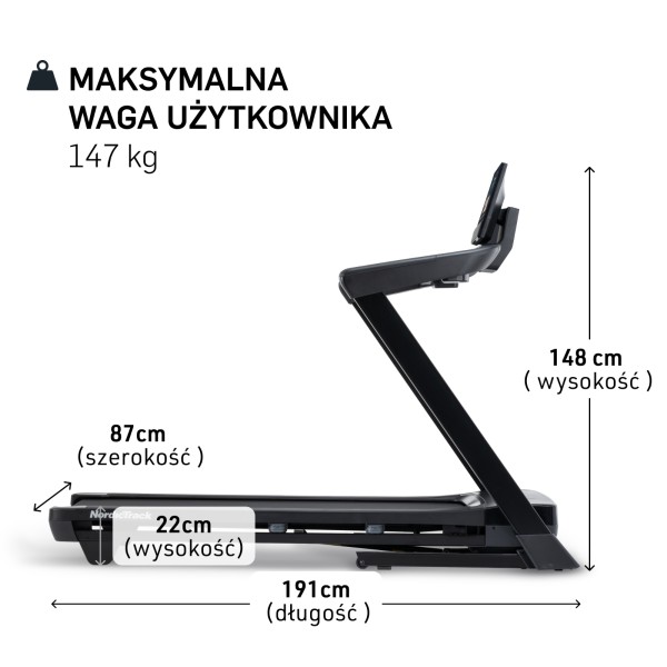 Бігова доріжка для дому NordicTrack T10 (NTL15425)