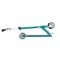 Двоколісний самокат Globber Flow Element Lights бірюзовий (721-307)