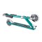 Двоколісний самокат Globber Flow Element Lights бірюзовий (721-307)
