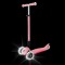 Триколісний самокат 3-7 років Globber Primo Foldable Plus Lights рожевий (439-710-2)