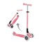 Триколісний самокат 3-7 років Globber Primo Foldable Plus Lights рожевий (439-710-2)