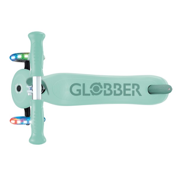 Дитячий самокат 3в1 Globber Go Up Sporty Lights м'ятний (452-706-4-S)