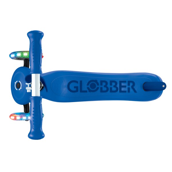 Дитячий самокат 3в1 Globber Go Up Sporty Lights темно-синій