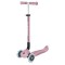 Дитячий самокат 3в1 з сидінням Globber Go Up Deluxe Lights Ecologic 360, пастельно-рожевий (697-510)