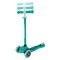 Триколісний самокат 3-7 років Globber Primo Lights бірюзовий (423-607-4)