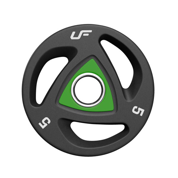 Блін для олімпійської штанги поліуретановий UpForm 5кг