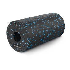 Масажний ролик Marbo Sport EPP 30 см чорно голубий