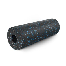 Масажний ролик Marbo Sport EPP 45 см чорно голубий
