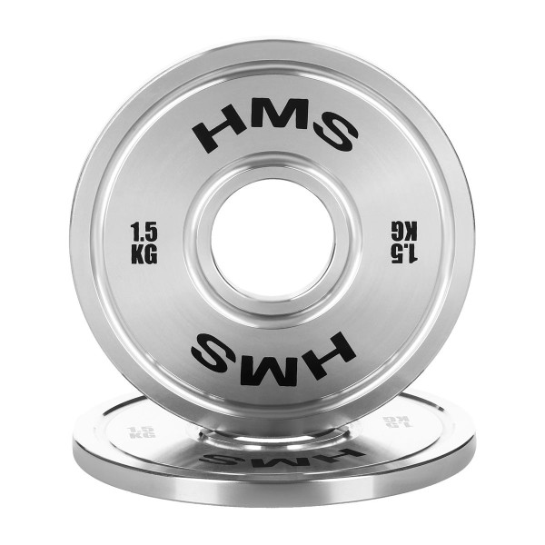 Диски для олімпійської штанги калібровані HMS TOS 2x1.5кг