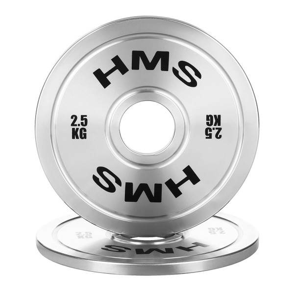 Диски для олімпійської штанги калібровані HMS TOS 2x2.5кг