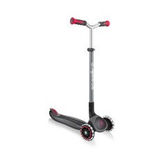 Триколісний самокат з підсвіткою Globber Master Lights Black (662-120-2)