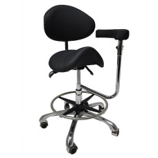 Стілець для майстра манікюру Calissimo K425, чорний