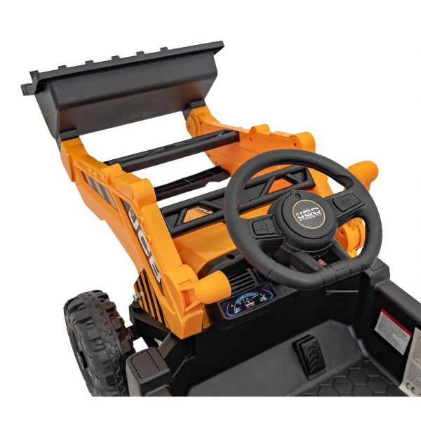 Трактор екскаватор Ramiz JCB жовтий