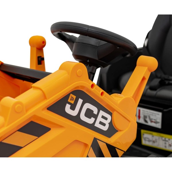 Трактор екскаватор Ramiz JCB жовтий