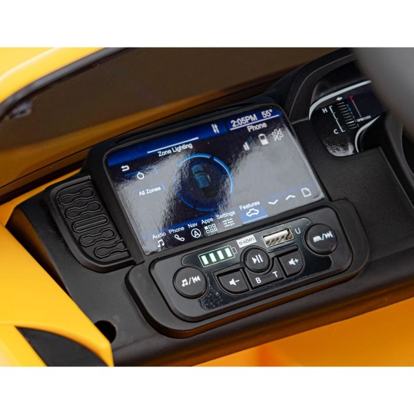 Автомобіль на акумуляторі Ramiz Ford Ranger LIFT, жовтий
