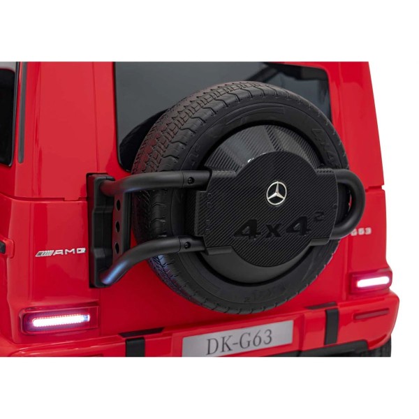 Джип на акумуляторі Mercedes G63 AMG, XXL червоний