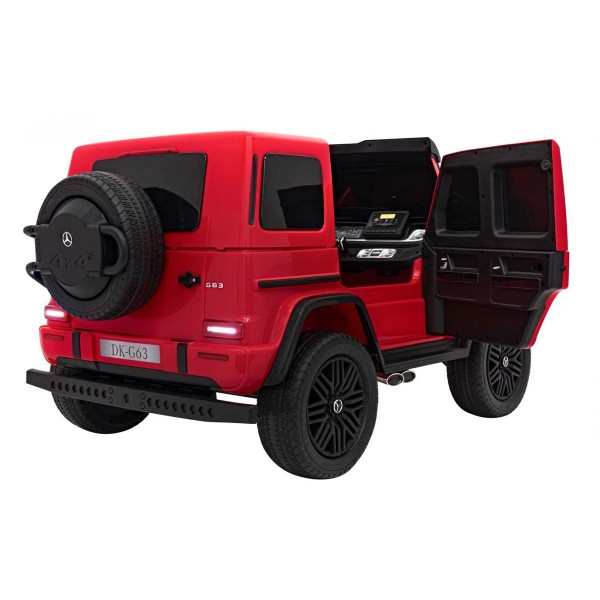 Джип на акумуляторі Mercedes G63 AMG, XXL червоний