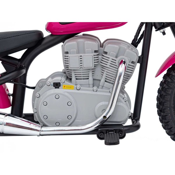 Мотоцикл акумуляторний Motor SPEED Power рожевий
