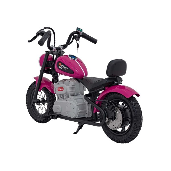 Мотоцикл акумуляторний Motor SPEED Power рожевий