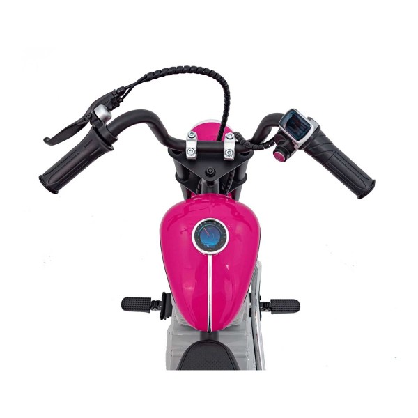 Мотоцикл акумуляторний Motor SPEED Power рожевий