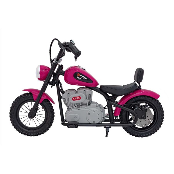 Мотоцикл акумуляторний Motor SPEED Power рожевий