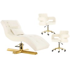 Кушетка + 2 стільці Calissimo, бежевий