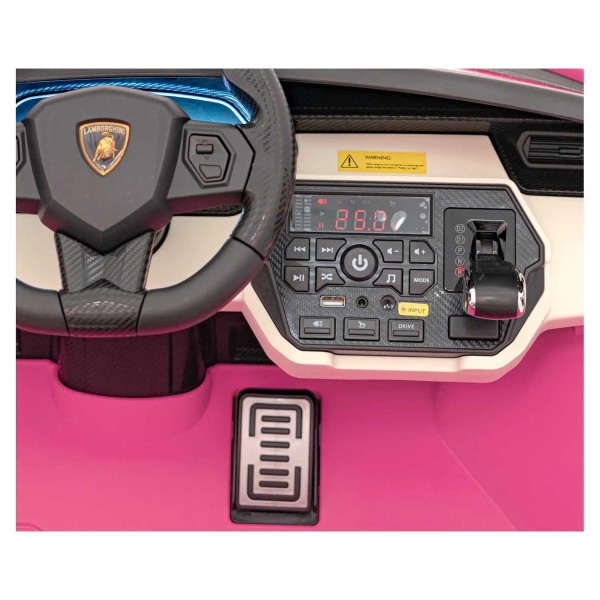 Автомобіль акумуляторний Ramiz Lamborghini SIAN рожевий