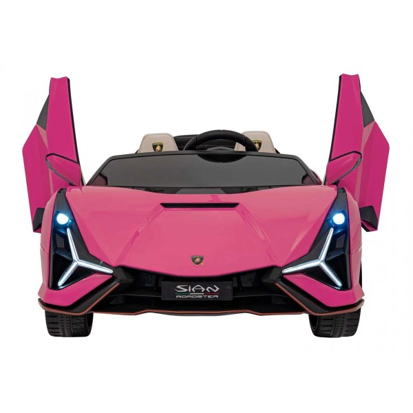 Автомобіль акумуляторний Ramiz Lamborghini SIAN рожевий