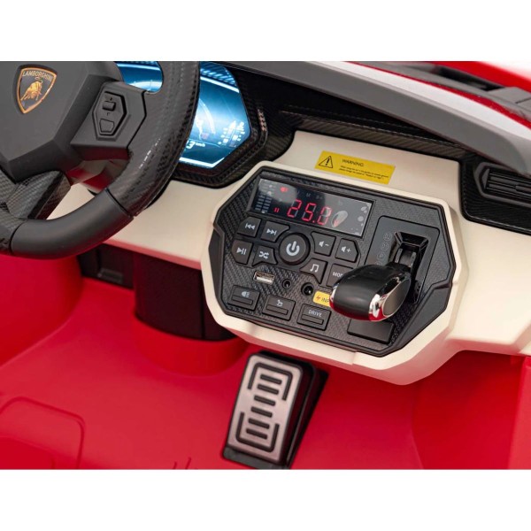 Автомобіль акумуляторний Ramiz Lamborghini SIAN червоний