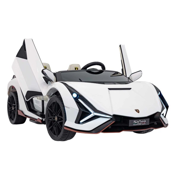 Автомобіль акумуляторний Ramiz Lamborghini SIAN білий