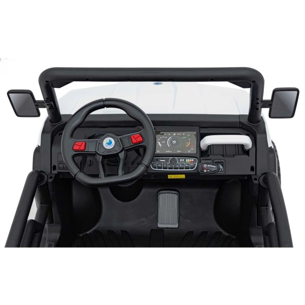 Джип акумуляторний Farmer Truck Speed 900, білий