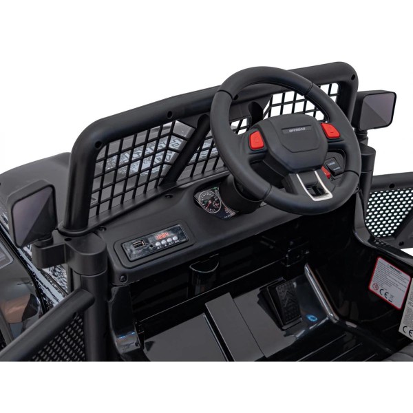 Автомобіль акумуляторний OFF ROAD 4x4 SPORT чорний