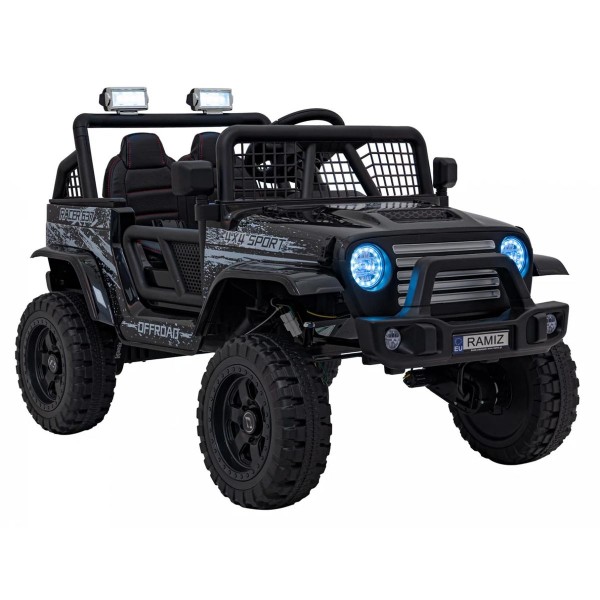 Автомобіль акумуляторний OFF ROAD 4x4 SPORT чорний