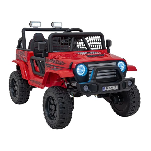 Автомобіль акумуляторний OFF ROAD 4x4 SPORT червоний