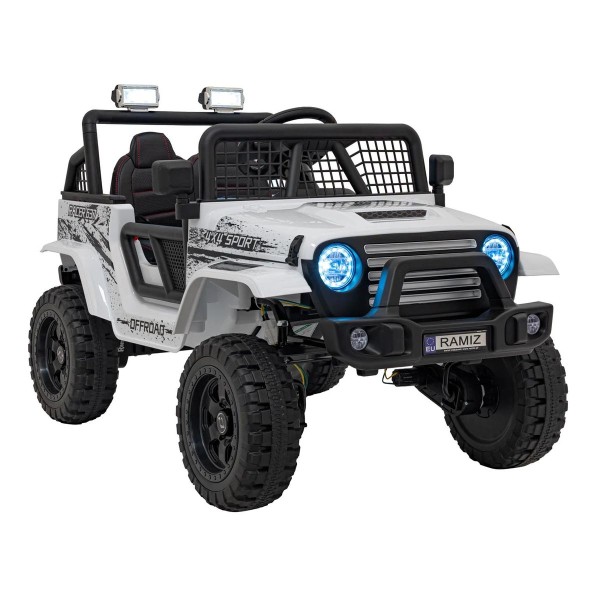 Автомобіль акумуляторний OFF ROAD 4x4 SPORT білий