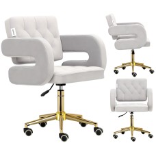 Стілець для перукаря Calissimo Amalfi, сірий