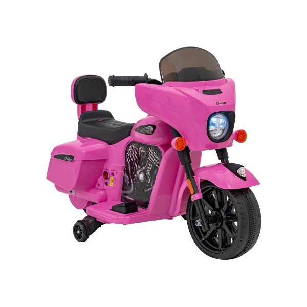 Мотоцикл акумуляторний Chopper INDIAN Рожевий
