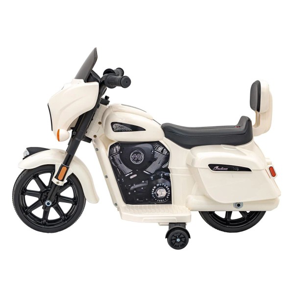 Мотоцикл акумуляторний Chopper INDIAN  Білий