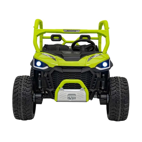 Баггі акумуляторний Ramiz Farmer Truck UTV Racing салатовий