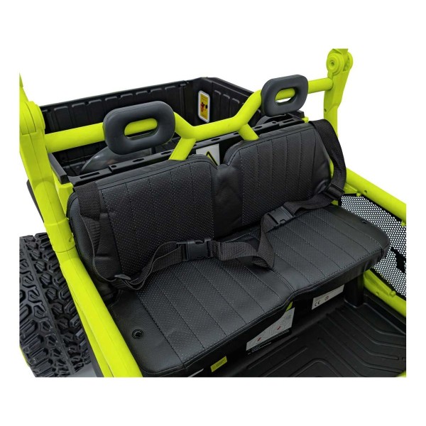 Баггі акумуляторний Ramiz Farmer Truck UTV Racing салатовий