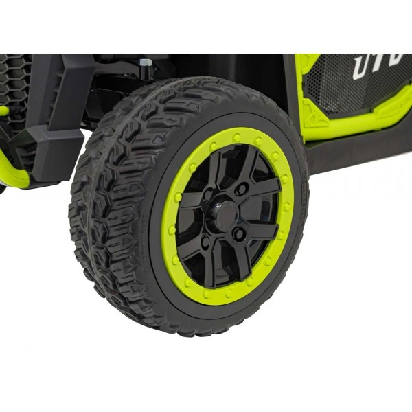 Баггі акумуляторний Ramiz Farmer Truck UTV Racing салатовий