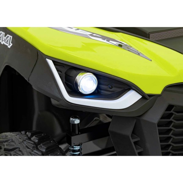 Баггі акумуляторний Ramiz Farmer Truck UTV Racing салатовий