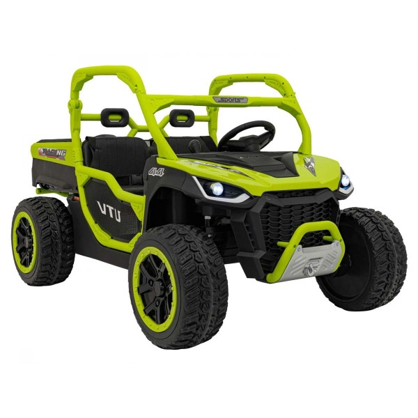 Баггі акумуляторний Ramiz Farmer Truck UTV Racing салатовий
