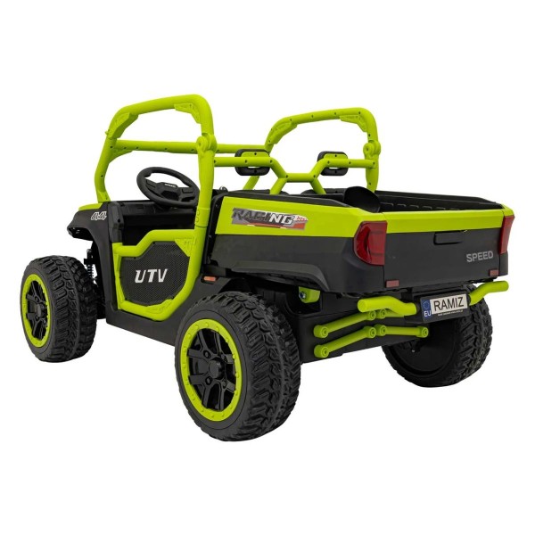 Баггі акумуляторний Ramiz Farmer Truck UTV Racing салатовий