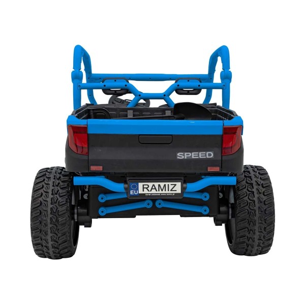 Баггі акумуляторний Ramiz Farmer Truck UTV Racing синій
