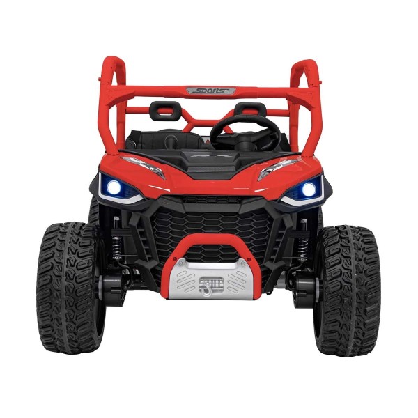 Баггі акумуляторний Ramiz Farmer Truck UTV Racing червоний