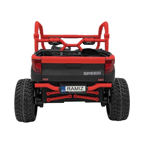 Баггі акумуляторний Ramiz Farmer Truck UTV Racing червоний